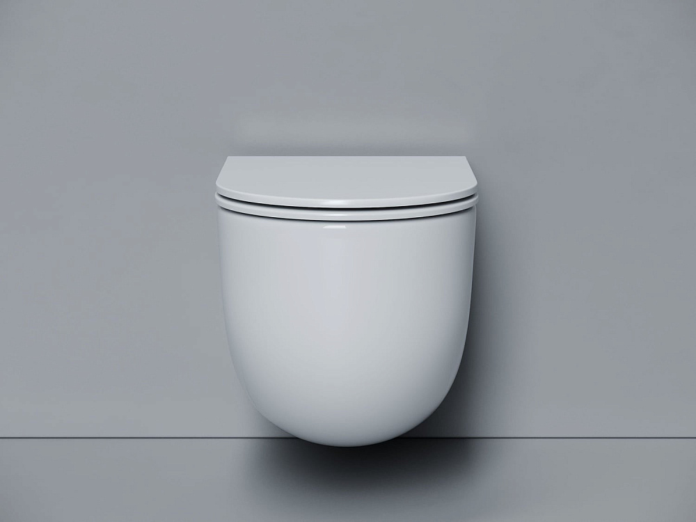 Унитаз подвесной Ceramicanova Voga CN4012T белый 