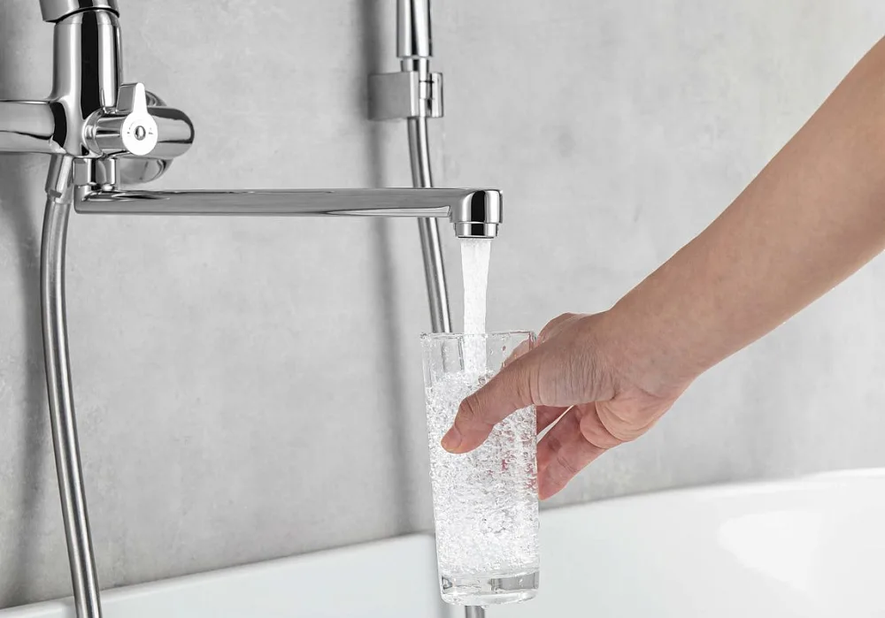 Смеситель для ванны с душем AQUATEK Вега AQ1042CR, хром Sancos — официальный сайт