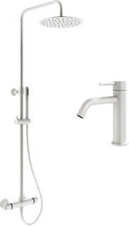 Комплект для ванной Plumberia Selection Ixo KITXO6302BO53 белый матовый