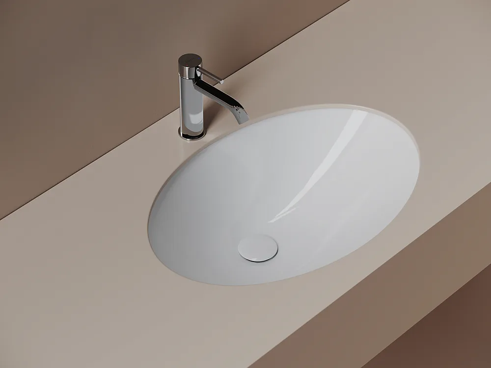 Встраиваемая раковина Ceramicanova Era CN6081 белая Sancos — официальный сайт