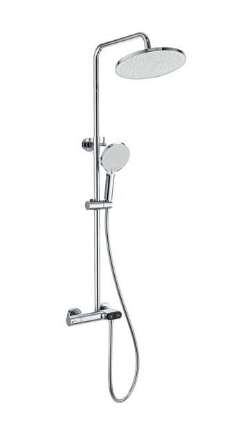 Душевая стойка Wonzon & Woghand MUSE Corno WW-B2091-A-CR, хром