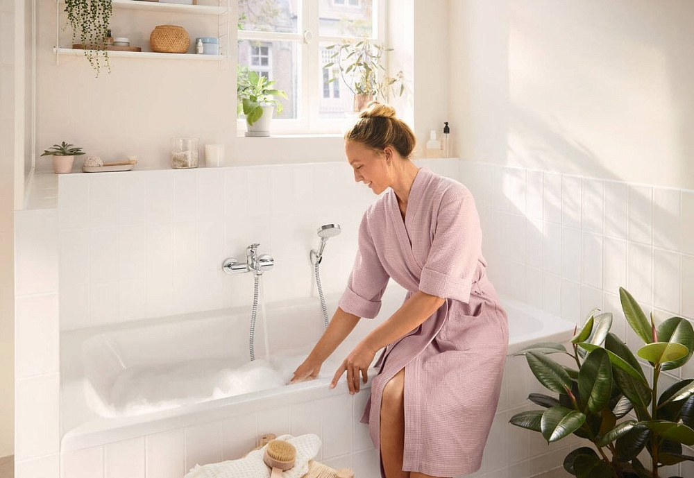 Смеситель для ванны с душем Hansgrohe Rebris S 72440000, хром