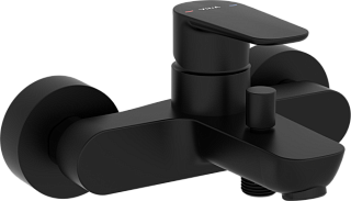 Смеситель для ванны с душем VitrA Flow Soft A4294636EXP, черный матовый