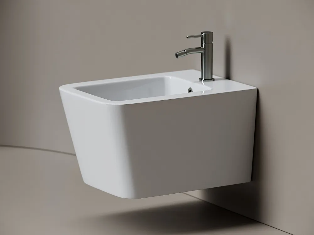 Биде подвесное Ceramicanova Miro CN11004 белый Sancos — официальный сайт