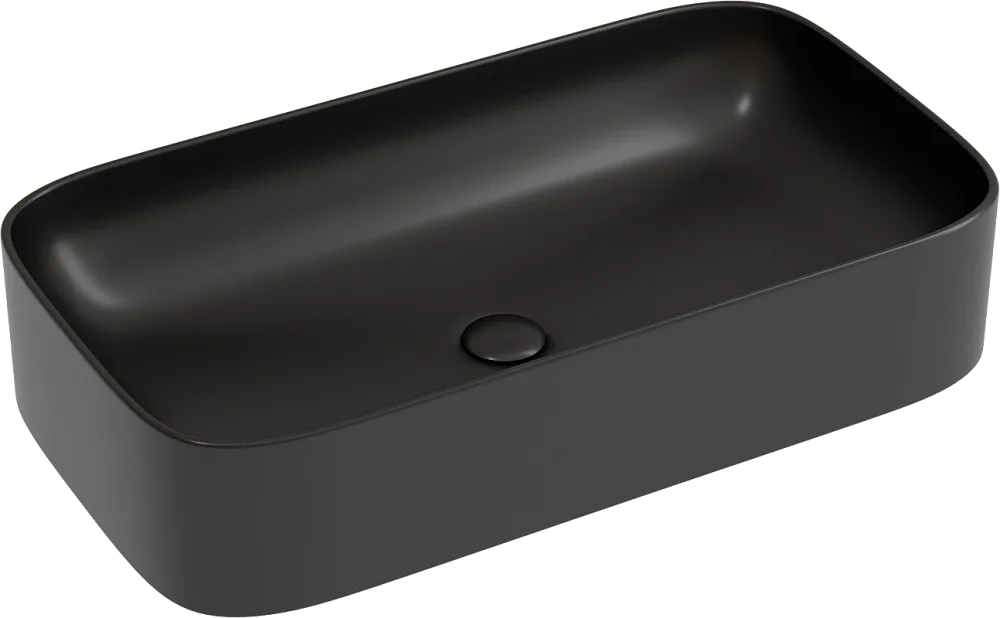 Накладная раковина Ceramicanova Element CN6054MB черная матовая Sancos — официальный сайт