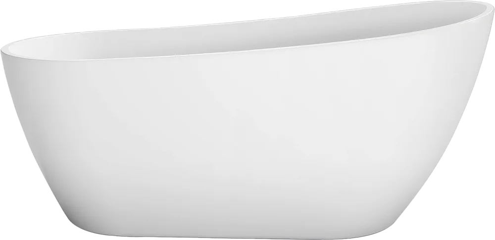 Акриловая ванна BelBagno BB704 170x80 см, отдельностоящая, белая, овальная, на ножках Sancos — официальный сайт