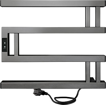 Полотенцесушитель электрический Indigo Muza DGM40-50GFMRt graphite metallic