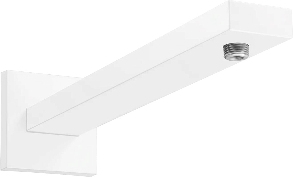 Кронштейн для верхнего душа Hansgrohe Square 27694700 38,9 см, матовый белый