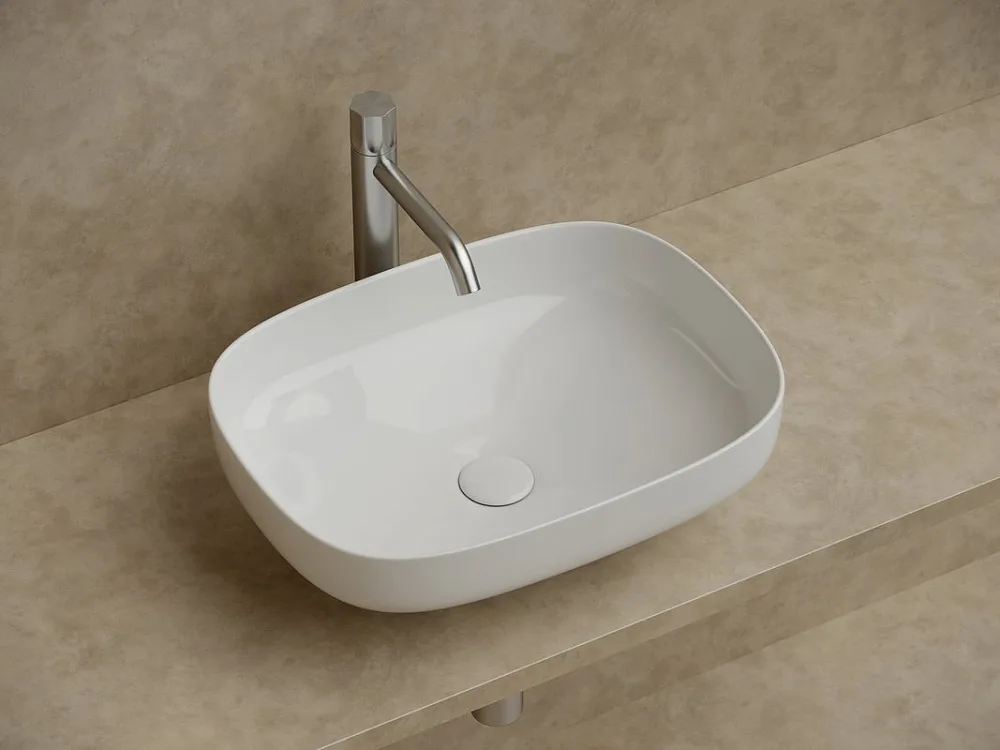 Накладная раковина Ceramicanova Element CN5031 50 см Sancos — официальный сайт