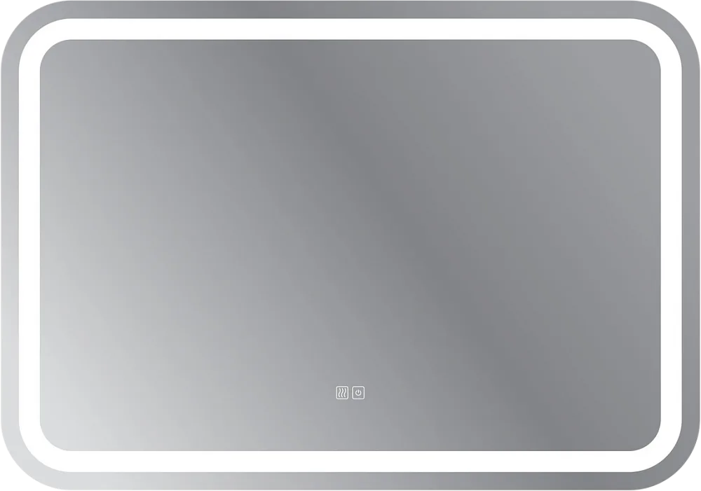 Зеркало Cezares Stylus 100х70 с подсветкой, с антизапотевателем Sancos — официальный сайт