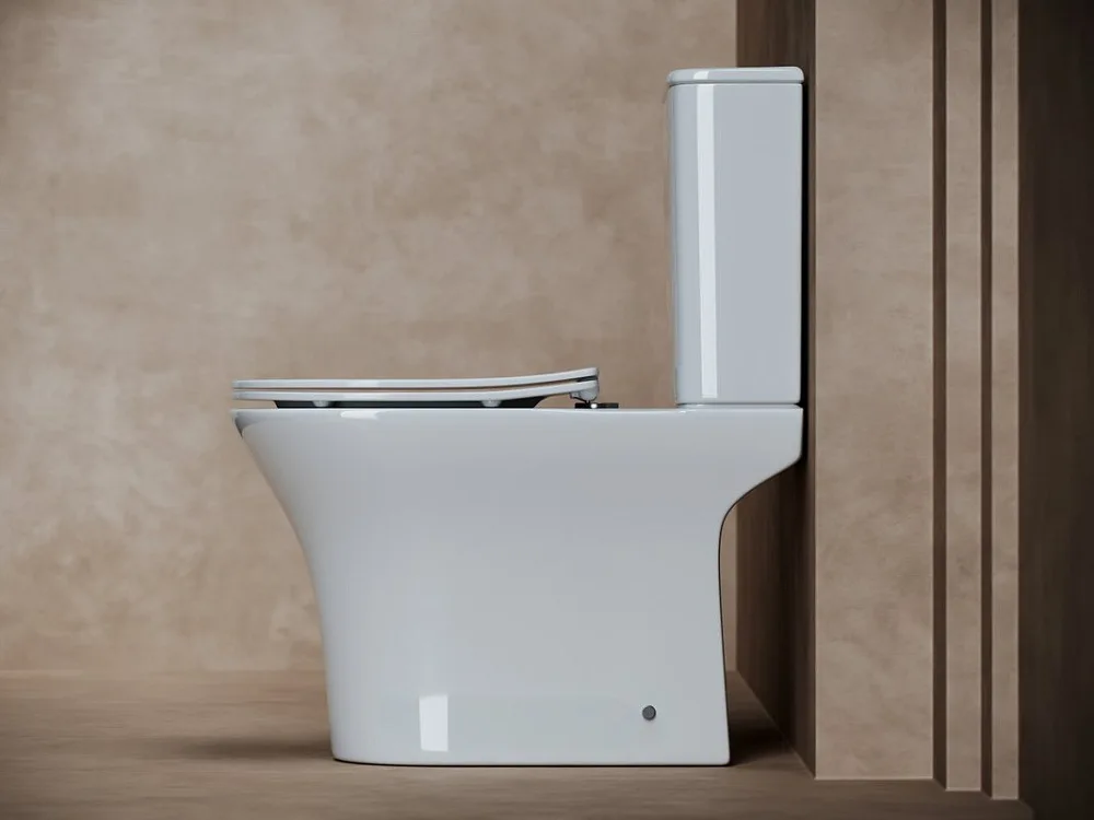 Унитаз-компакт напольный Ceramicanova Fortuna Rimless CN9001 Sancos — официальный сайт