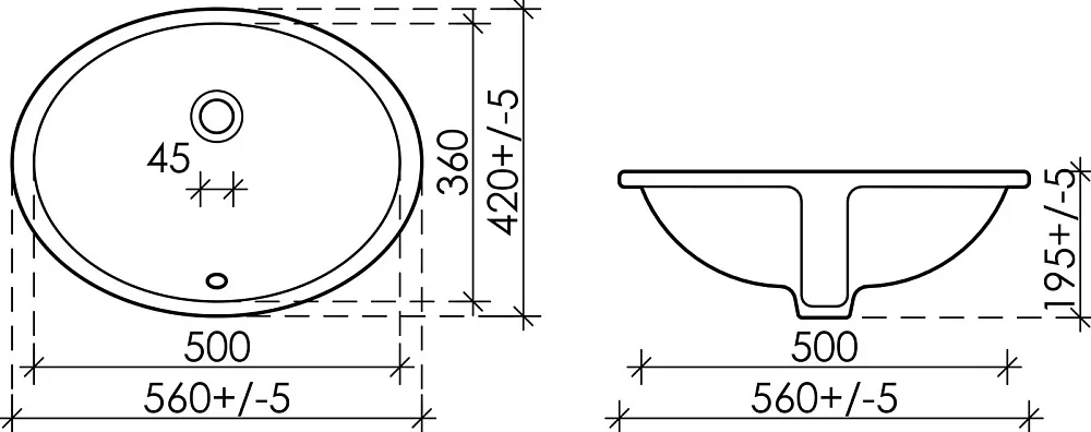 Раковина Ceramicanova Element CN6043 Sancos — официальный сайт