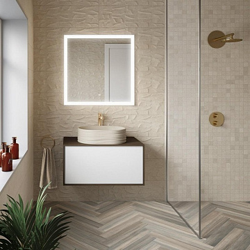 Накладная раковина KERAMA MARAZZI Sabbia 50 песочная матовая