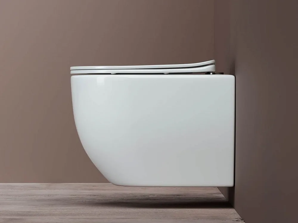 Унитаз подвесной Ceramicanova Mia Rimless CN1805 Sancos — официальный сайт