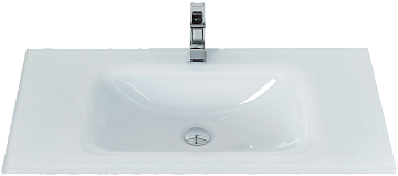 Мебельная раковина BelBagno BB1010/465-LV-VTR-BL белая