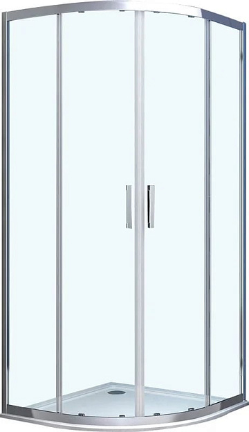Душевой уголок Vincea Alpha VSQ-3AL800CL 80x80, профиль хром, стекло прозрачное
