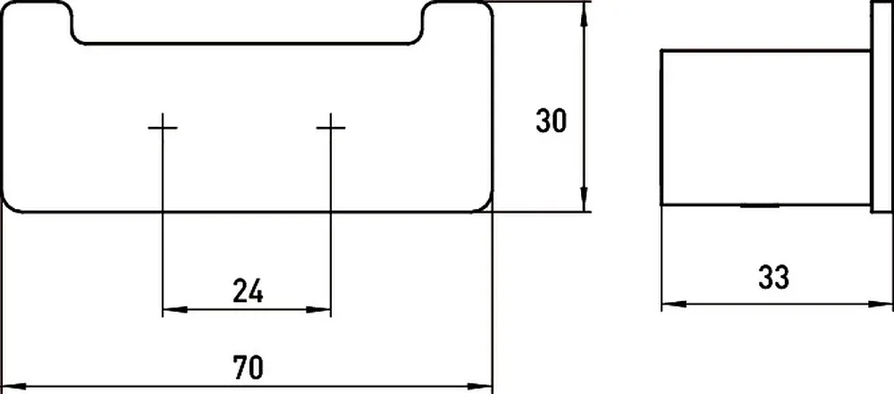 Крючок Emco Loft 0575 001 02 двойной, хром Sancos — официальный сайт