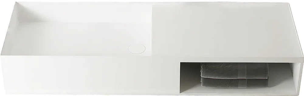 Раковина Vincea VWB-6S112MW 120 матовая белая Sancos — официальный сайт