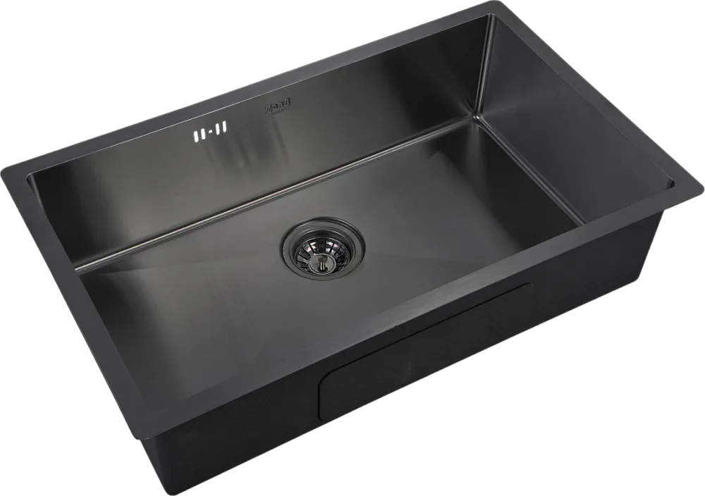 Мойка кухонная Zorg Inox PVD 7444 grafit Sancos — официальный сайт