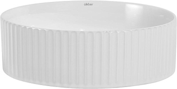 Накладная раковина Abber Bequem AC2111 белая
