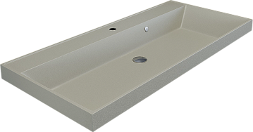 Мебельная раковина Uperwood Classic Quartz 291030029 90 см, матовая бежевая, лен