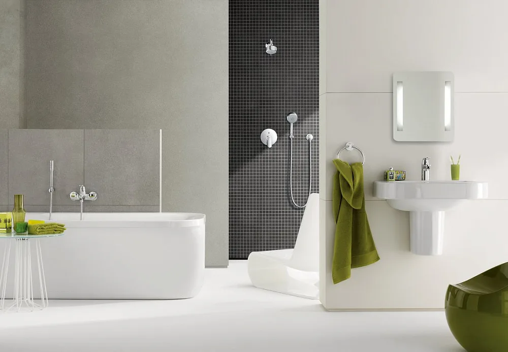 Смеситель для ванны с душем Grohe Eurosmart Cosmopolitan 32832000 Sancos — официальный сайт