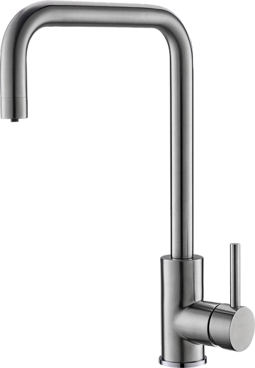 Смеситель для кухни Alveus Dual 1139809 сатинированная сталь