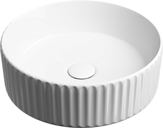 Накладная раковина Ceramicanova Element CN6057 белая глянцевая