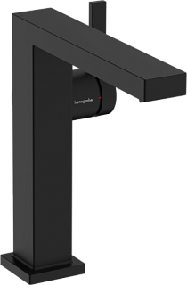 Смеситель для раковины Hansgrohe Tecturis E 150 Fine 73040670 матовый черный