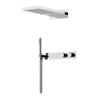 Душевой комплект Sancos Linn SC9023CH С ВНУТРЕННЕЙ ЧАСТЬЮ, хром