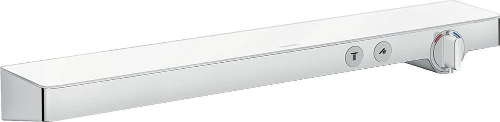 Термостатический смеситель Hansgrohe ShowerTablet Select 13184400 для душа, белый - хром