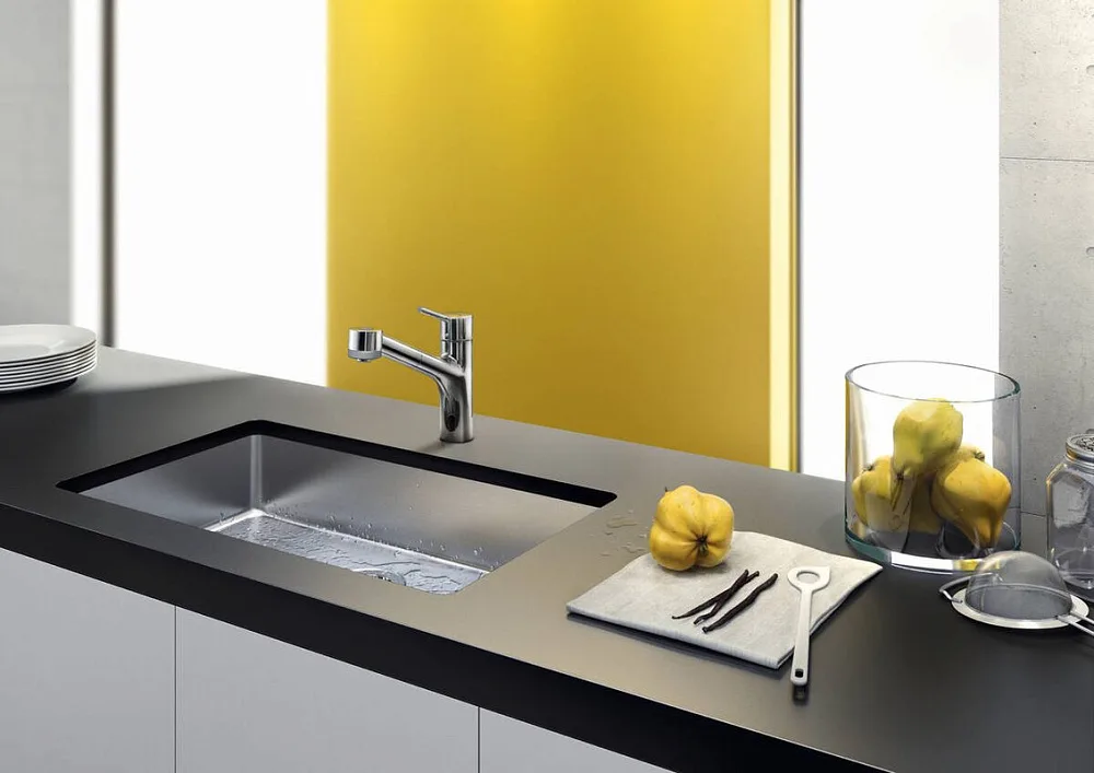 Смеситель для кухни Hansgrohe Talis M52 73860000 хром Sancos — официальный сайт