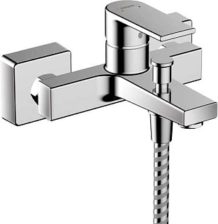 Смеситель для ванны с душем Hansgrohe Vernis Shape 71453000, хром