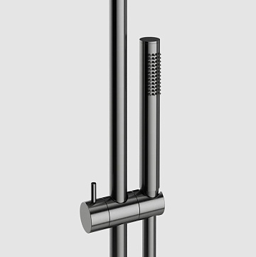 Душевая штанга Sancos SC9035GG вороненая сталь