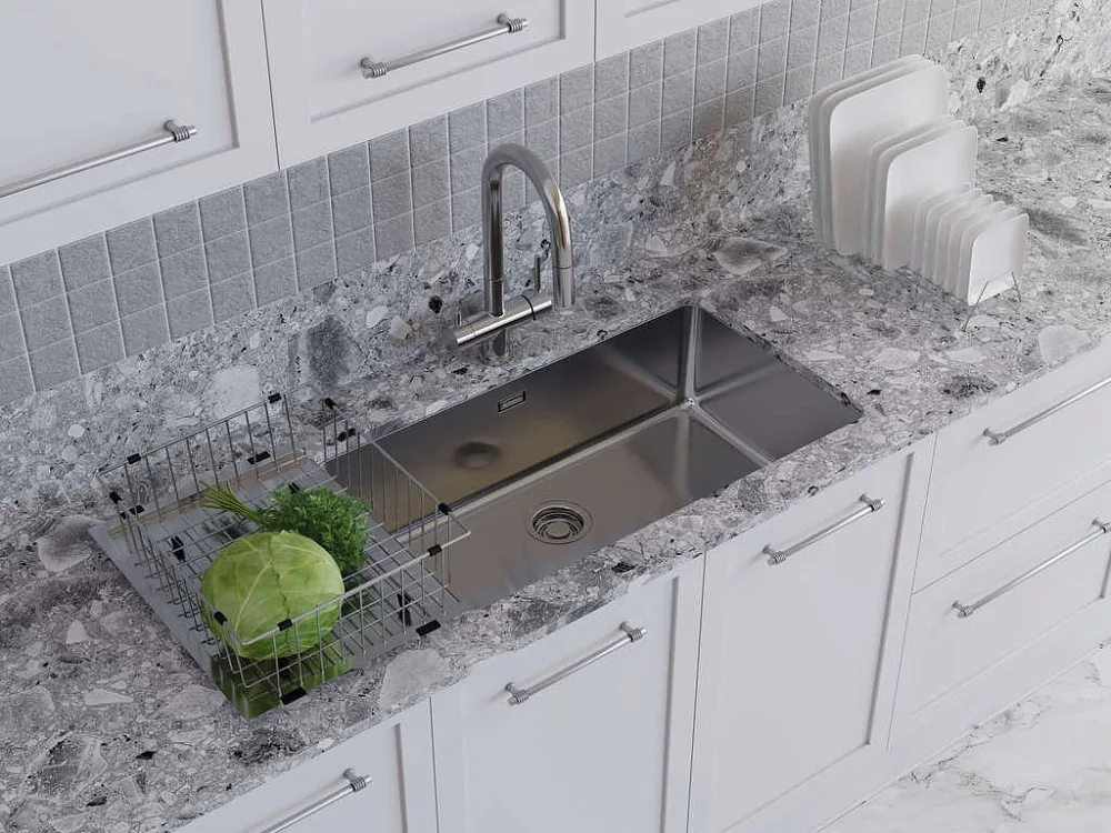 Мойка кухонная Omoikiri TADZAVA 75-U/I-IN нержавеющая сталь Sancos — официальный сайт