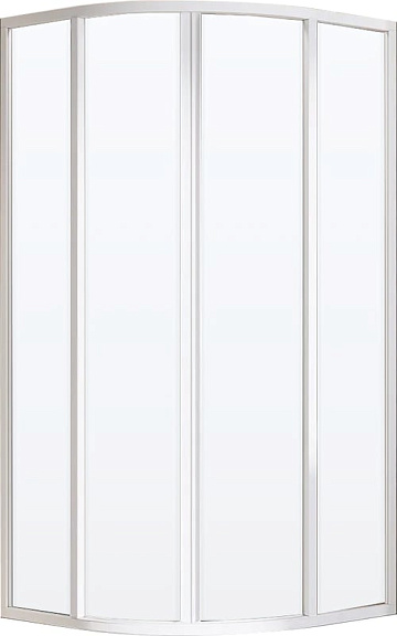 Душевой уголок Ravak Supernova SKCP4-80 195 Transparent, профиль белый