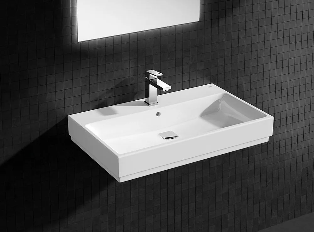 Накладная раковина Grohe Cube Ceramic 3946900H Sancos — официальный сайт