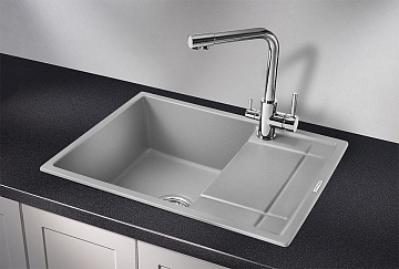 Мойка кухонная Granula 6501, алюминиум