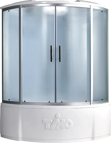 Душевая кабина Timo Standart T-6655SF Silver F с высоким поддоном