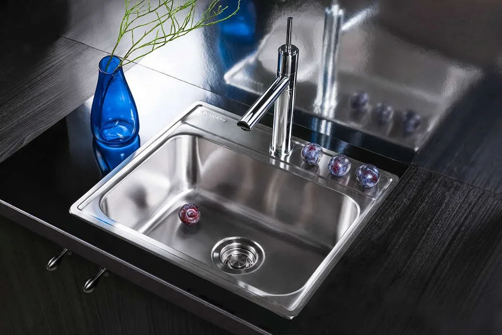 Мойка кухонная Omoikiri Ashi 56-IN Sancos — официальный сайт