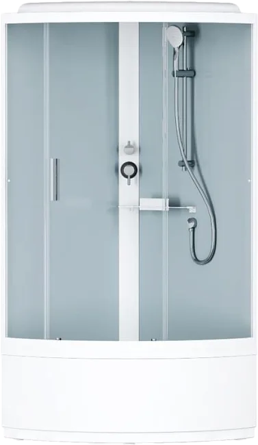 Душевая кабина AM.PM X-Joy W88C-401A-090WT, с крышей, белый Sancos — Оригинал