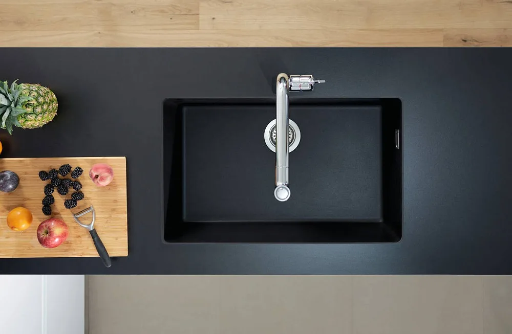 Смеситель для кухни Hansgrohe Metris M71 73800000 хром Sancos — официальный сайт