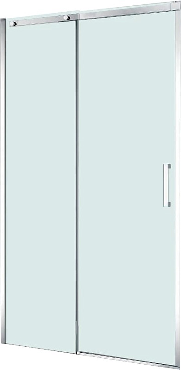 Душевая дверь в нишу BelBagno Acqua BF-1-110-C-Cr стекло прозрачное