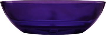 Акриловая ванна Abber Kristall 180x85 см, AT9702Amethyst