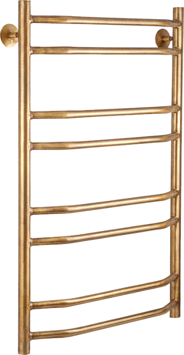 Полотенцесушитель водяной Secado Агата 4 50x80, бронза