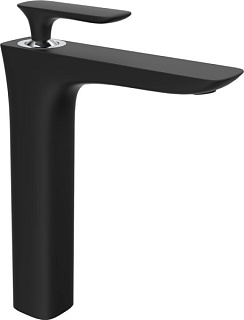 Смеситель для раковины AltroBagno Aperto 010208 NeOp матовый черный