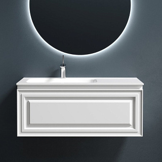 Тумба с раковиной Sancos Very 100 L bianco