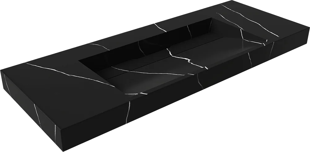 Раковина Armadi Art Flat Nero Marquina 120 Sancos — официальный сайт