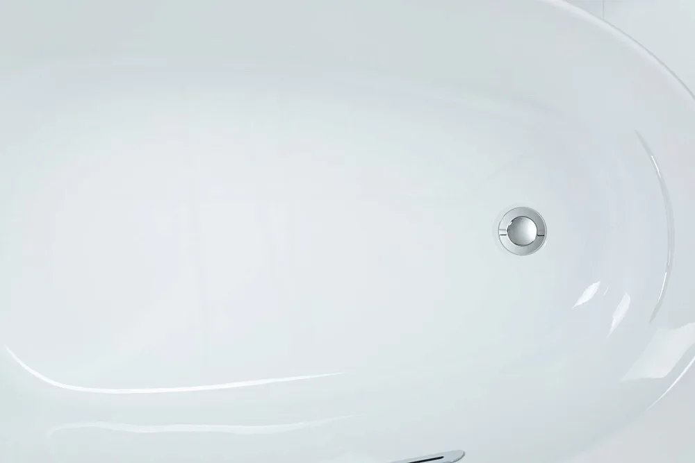 Акриловая ванна Allen Brau Priority 2 170x80 см, пристенная, белая, овальная, на ножках, со сливом-п Sancos — официальный сайт
