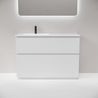 Тумба под раковину Sancos Folk Floor 120 напольная левая Bianco (белый), FL120FLW